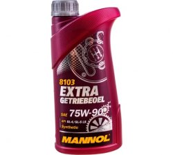 Масло трансмиссионное Mannol Extra Getr 75w90 1L