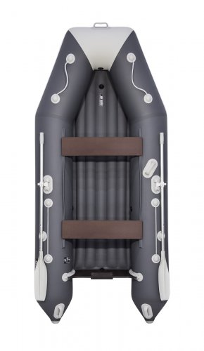 Лодка АКВА 3200 НДНД графит/светло-серый