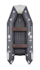 Лодка АКВА 3200 НДНД графит/светло-серый