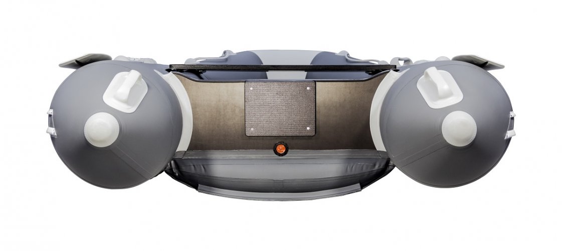 Лодка АКВА 3200 НДНД графит/светло-серый