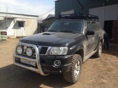 Багажник экспедиционный Nissan Patrol (Y60, Y61) с сеткой