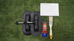 Набор для тюнинга уключины 2шт черный (№10)