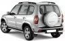 Защита заднего бампера угловая 63 мм (НПС) Chevrolet NIVA с 2009 PT Group