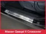 Накладки на пороги Avisa Nissan Qashqai II с 2014- (2/14008)