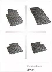 Коврики FroGum Peugeot 208 c 2012 Peugeot 2008 c 2013