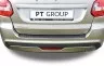 Накладка на задний бампер (ABS) LADA Granta FL Лифтбэк  с 2018 PT Group