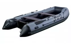 Лодка RiverBoats 390 черно-серый