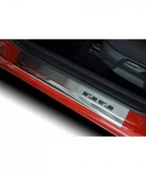 Накладки на пороги AluFrost Toyota Camry 8 с 2018г. (08-0706)