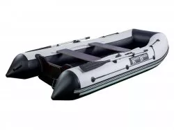Лодка RiverBoats 350 НДНД серо-белый