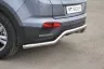Защита заднего бампера &quot;Волна&quot; 51 мм (НПС - нерж.) Hyundai CRETA с 2016 PT Group