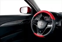 Оплетка руля Автопилот GP2204 (кож/зам)красный