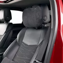 Автомобильная подушка (натуральная кожа+алькантара) Автопилот