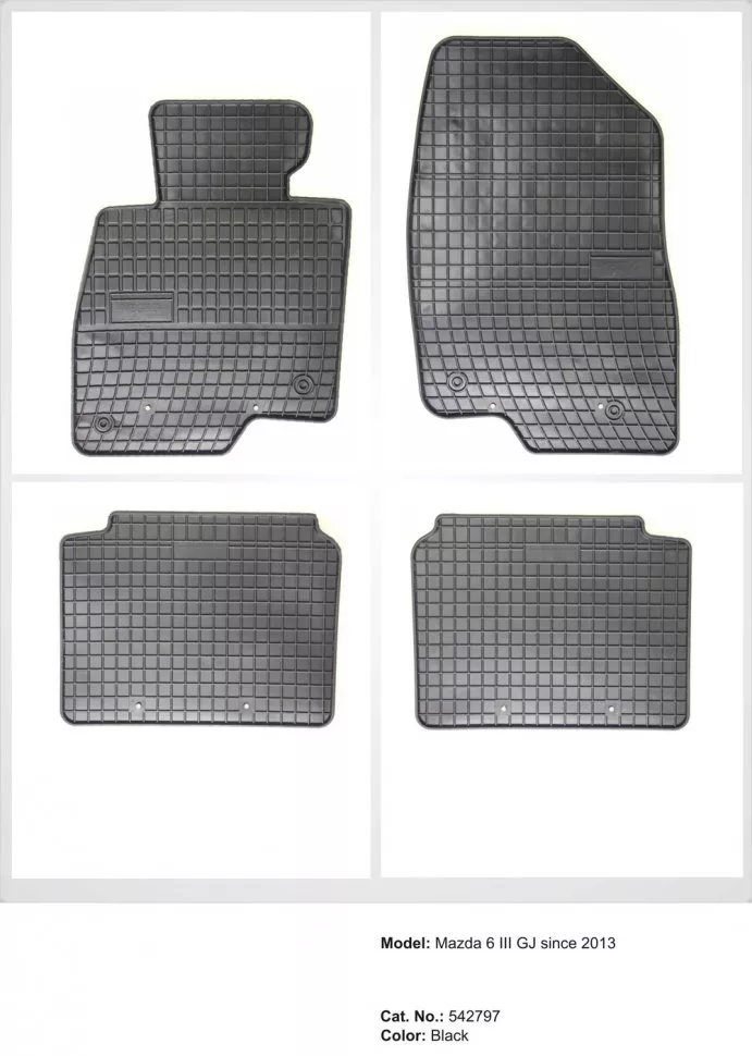Коврики FroGum Mazda 6 III GJ c 2013