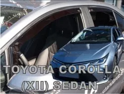 Ветровики боковых стекол TOYOTA COROLLA  4D SEDAN с 2018- HEKO