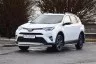 Защита переднего бампера двойная (НПС) Toyota RAV4 с 2013 PT Group