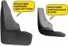 Брызговики передние широкие на Renault Duster с 2012 PT Group