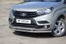 Защита переднего бампера двойная 51/51 мм (НПС) LADA XRAY с 2016 PT Group