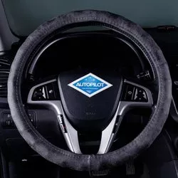Оплетка руля Автопилот BLW-035 нубук Серый