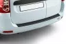 Накладка на задний бампер (ABS, черное тиснение) на LADA Largus с 2012 PT Group