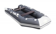 Лодка АКВА 3400 НДНД графит/светло-серый