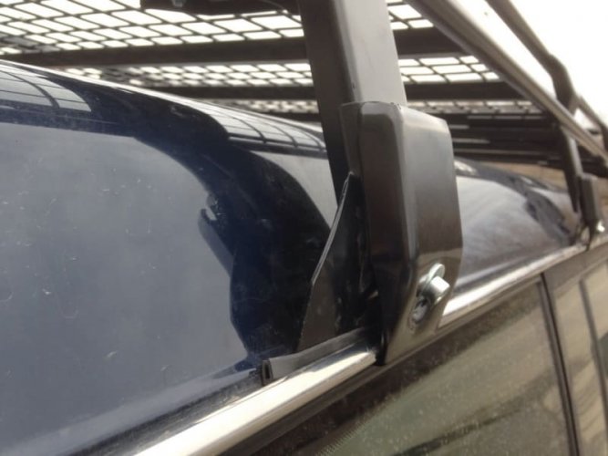 Багажник экспедиционный Mitsubishi Pajero II с сеткой