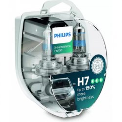 Лампа 12v H7 Philips X-tremeVision +150%  PRO 150  2шт