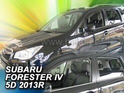 Ветровики боковых стекол Subaru Forester с 2013-18 HEKO