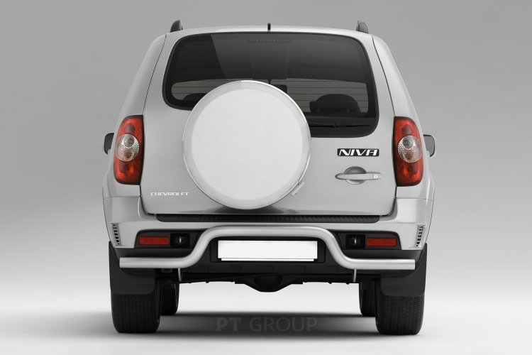 Защита заднего бампера Волна 63 мм (ППК) Chevrolet NIVA с 2009 PT Group