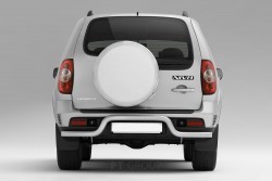 Защита заднего бампера Волна 63 мм (ППК) Chevrolet NIVA с 2009 PT Group