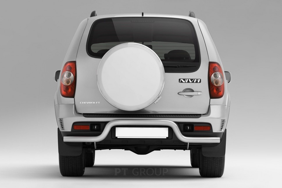 Защита заднего бампера Волна 63 мм (ППК) Chevrolet NIVA с 2009 PT Group