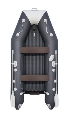 Лодка АКВА 3600 НДНД графит/светло-серый