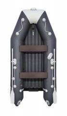 Лодка АКВА 3600 НДНД графит/светло-серый
