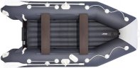 Лодка АКВА 3600 НДНД графит/светло-серый