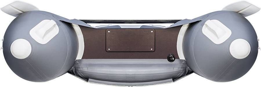 Лодка АКВА 3600 НДНД графит/светло-серый