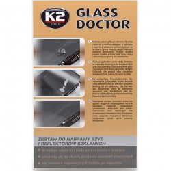 K2 Клей для стекол стекол GLASS DOCTOR (набор)