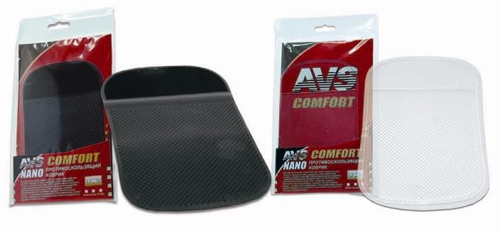 Коврик - ЛИПУЧКА на панель AVS NP-002 прозрачный или черный