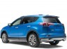 Защита заднего бампера двойная угловая 63/51мм (НПС) Toyota RAV4 2016- PT Group