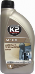K2 Жидкость для АКПП и гидроусилителя руля ATF DEXRON II  1л