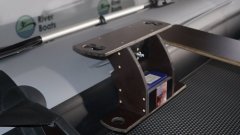 Держатель спиннинга и эхолота большой №1 фанера