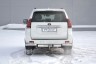 Защита заднего бампера двойная угловая 63/38мм (НПС) Toyota LAND CRUISER PRADO 150 с 2017 PT Group