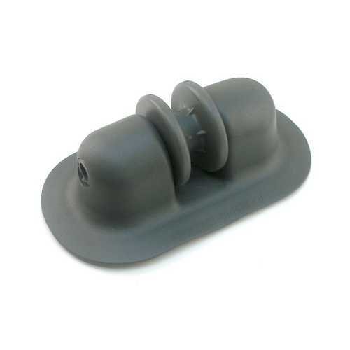 Якорный ролик серый