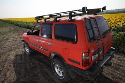Багажник экспедиционный Toyota Land Cruiser 80 с сеткой