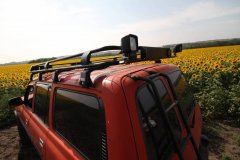 Багажник экспедиционный Toyota Land Cruiser 80 с сеткой