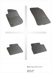 Коврики FroGum Peugeot 208 c 2012 Peugeot 2008 c 2013