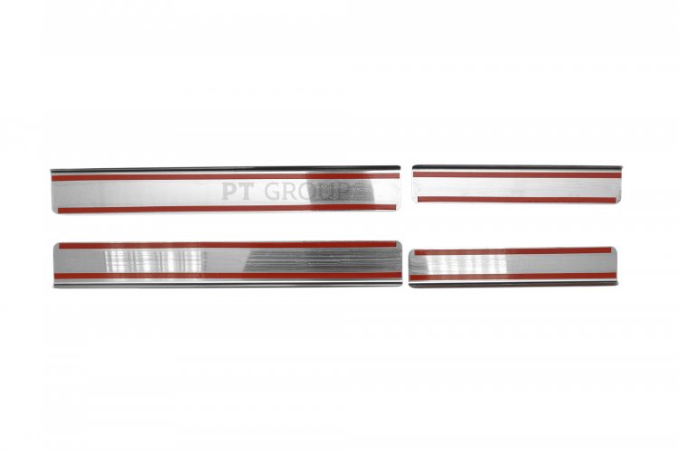 Накладки в проем дверей (4шт) Skoda Rapid 2020- PT Group