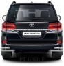 Защита заднего бампера двойная угловая 51/63мм (НПС) Toyota LAND CRUISER 200 2016- PT Group