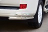 Защита заднего бампера двойная угловая 51/63мм (НПС) Toyota LAND CRUISER 200 2016- PT Group