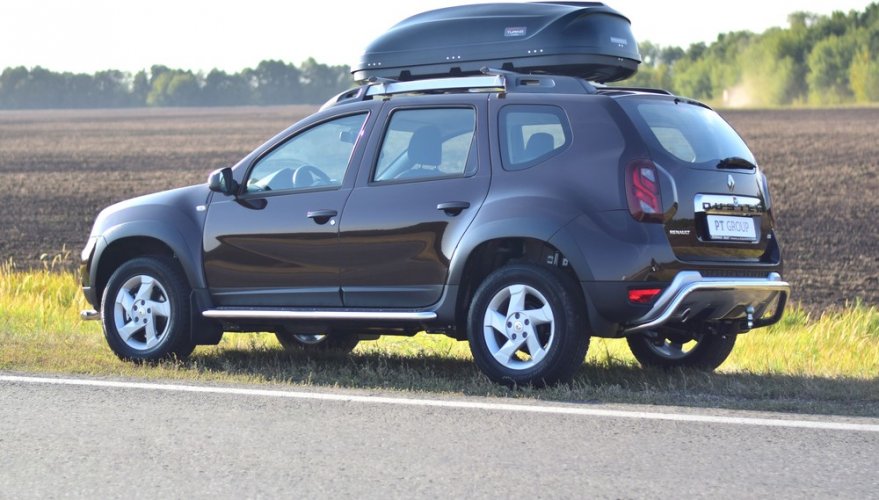 Накладки на двери (Молдинги) (ABS) Renault DUSTER с 2012 PT Group