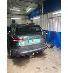 Фаркоп Skoda Karoq 2020- AvtoS SK 13