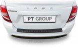 Накладка на задний бампер (ABS) LADA Granta FL Седан  с 2018 PT Group